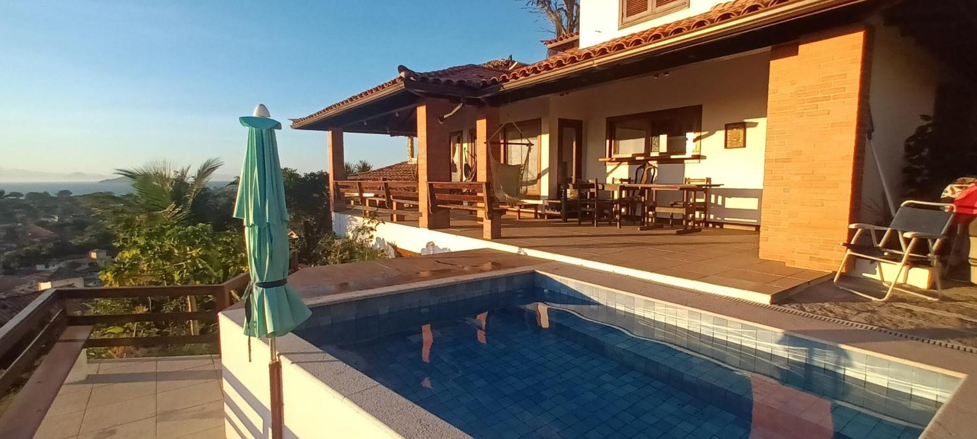 Casa E Piscina Privativa, Vista Para O Mar Em Condominio Pe Na Areia Búzios Extérieur photo